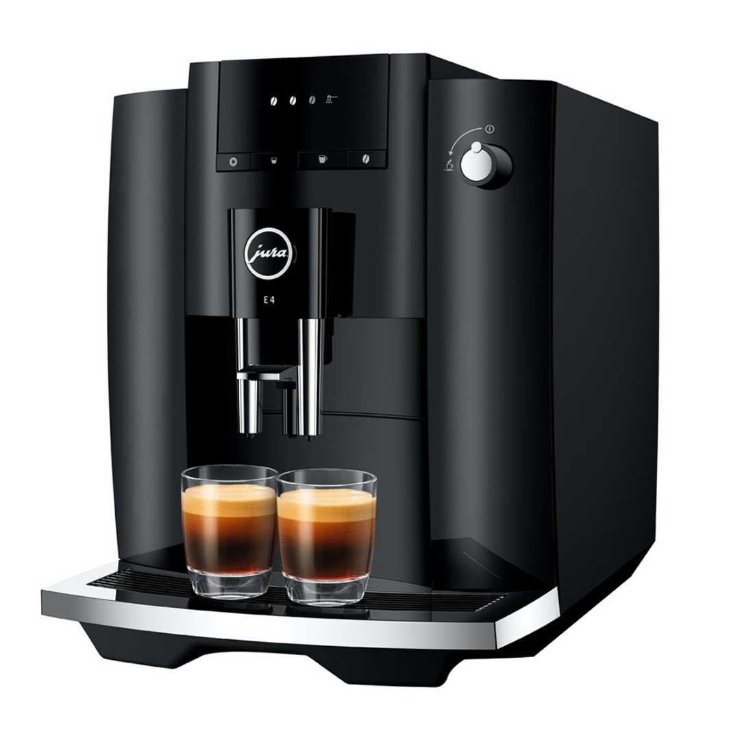 CAFET. JURA E4 PIANO BLACK SUPERAUT 15435